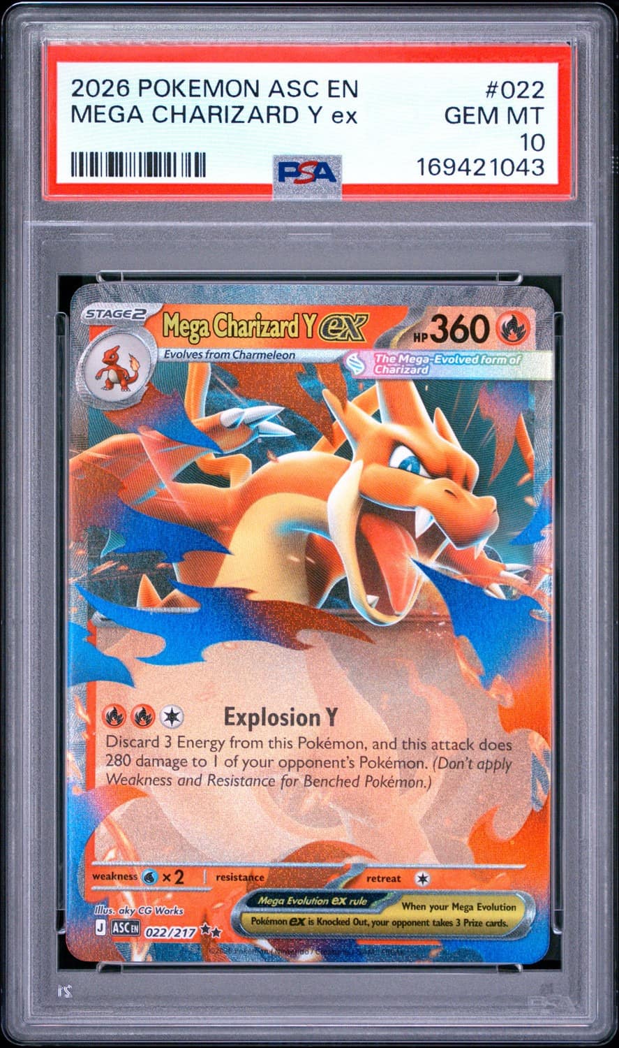 Mega Charizard Y Ex