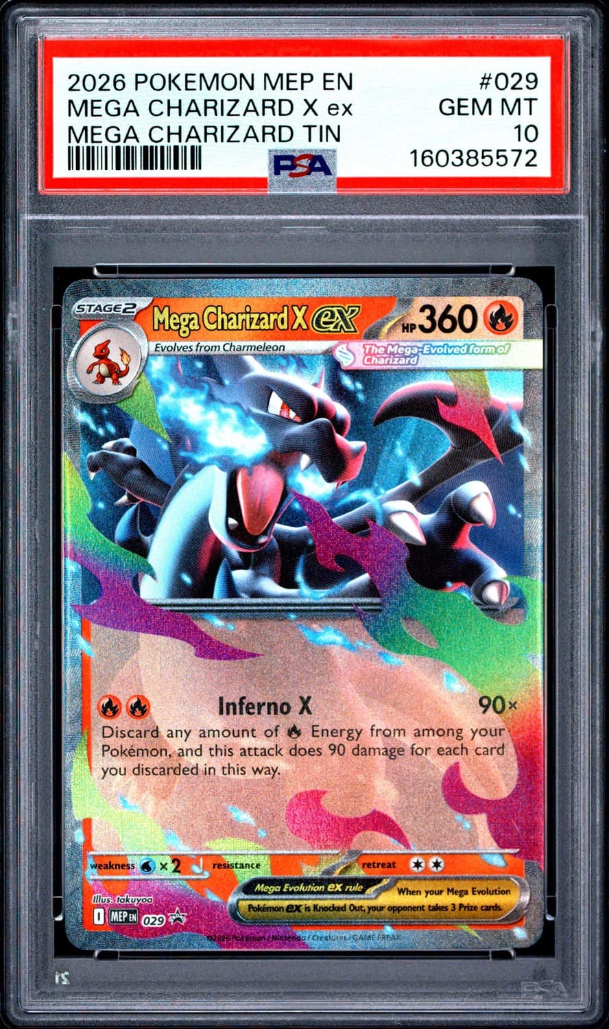 Mega Charizard X Ex