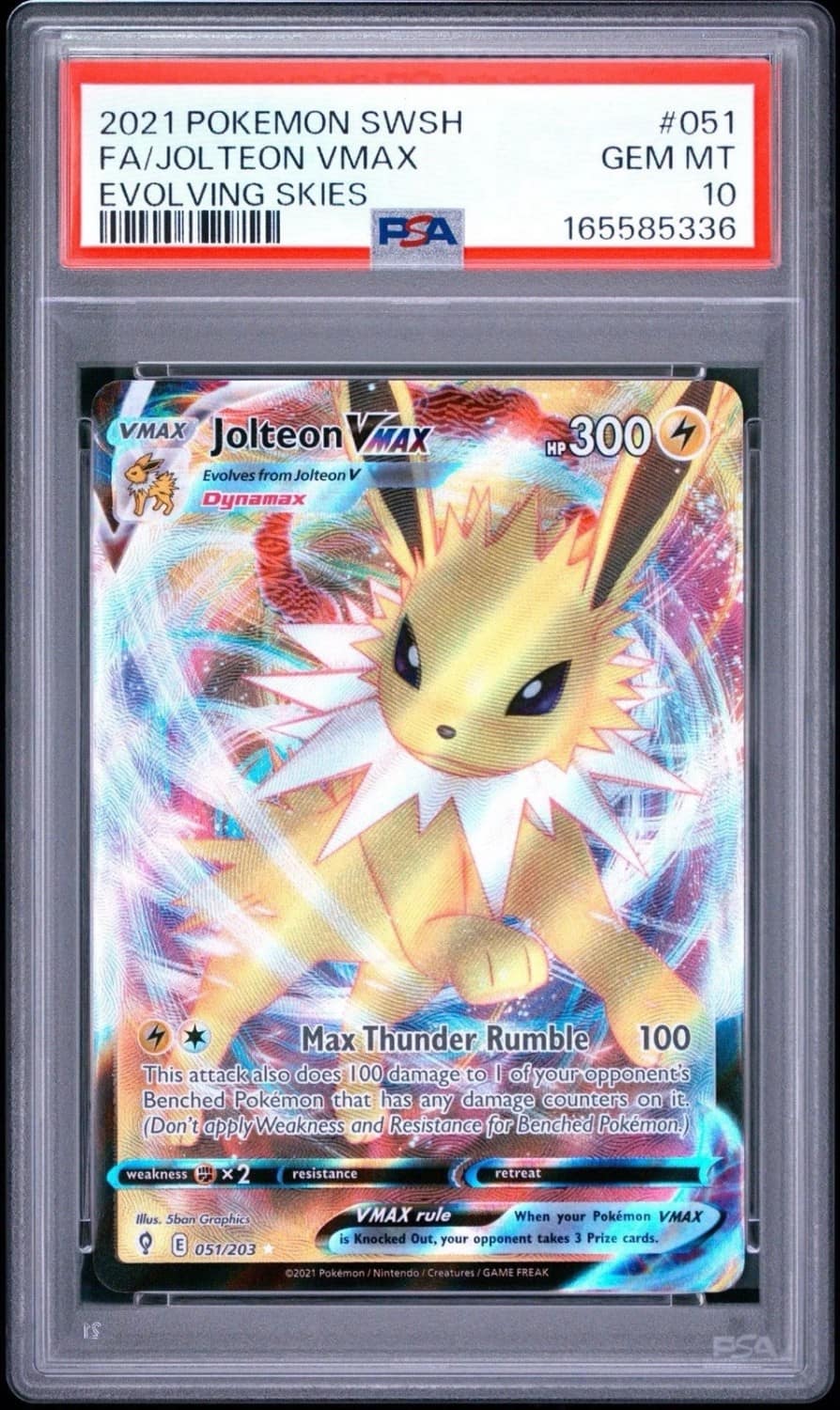 Jolteon Vmax