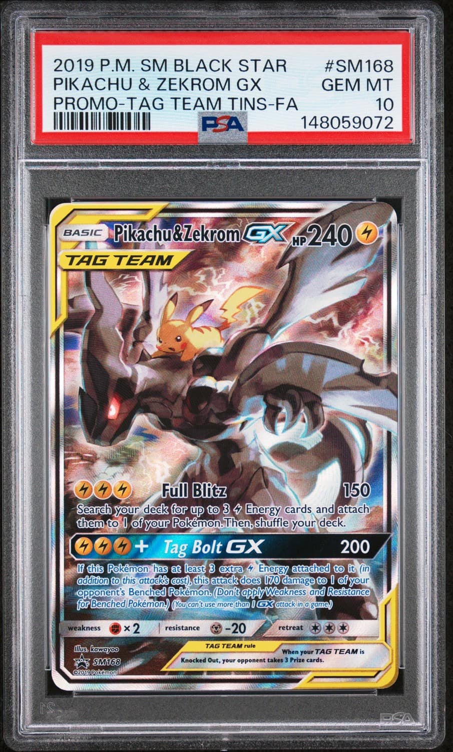 Pikachu & Zekrom Gx