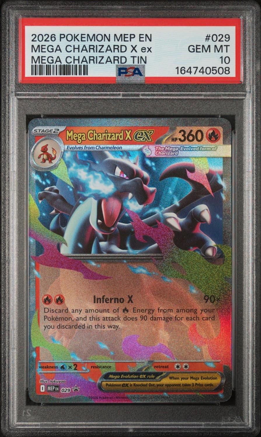 Mega Charizard X Ex