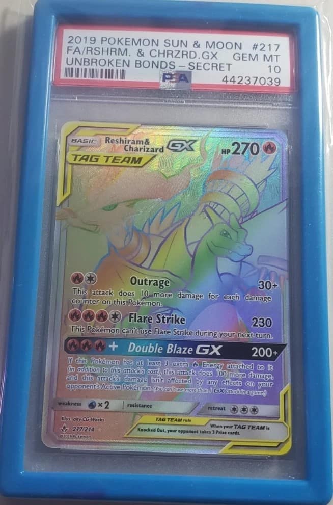 Reshiram & Charizard Gx