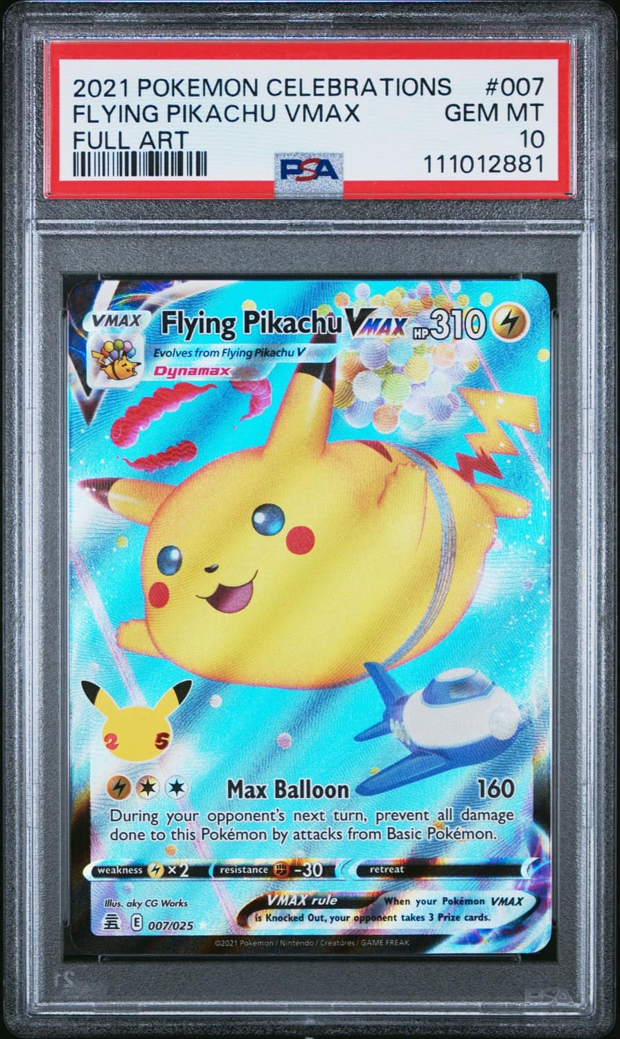 Flying Pikachu Vmax