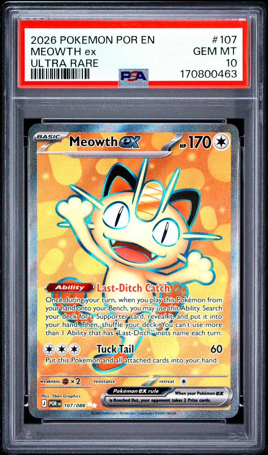 Meowth Ex