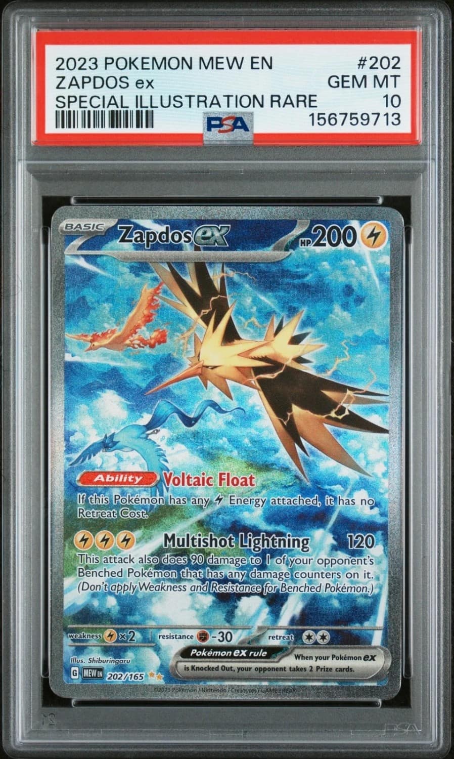 Zapdos Ex