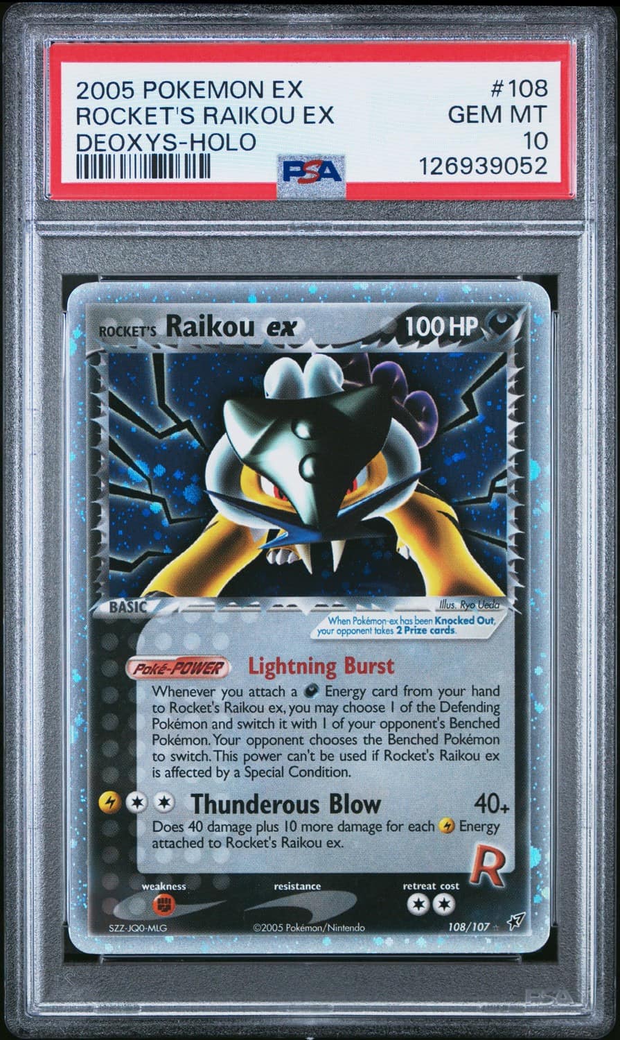 Rocket'S Raikou Ex