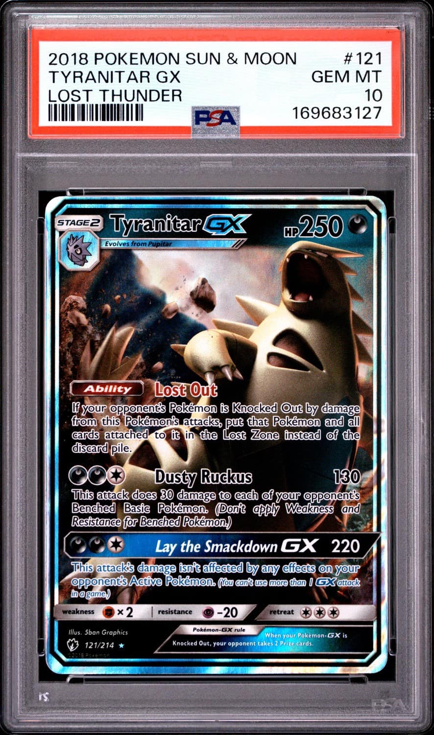 Tyranitar Gx