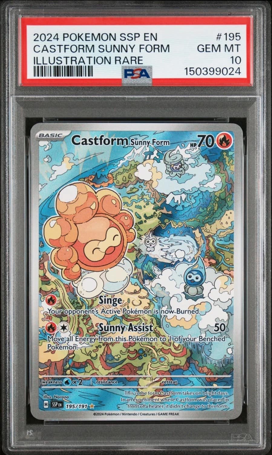 Castform Sunny Form
