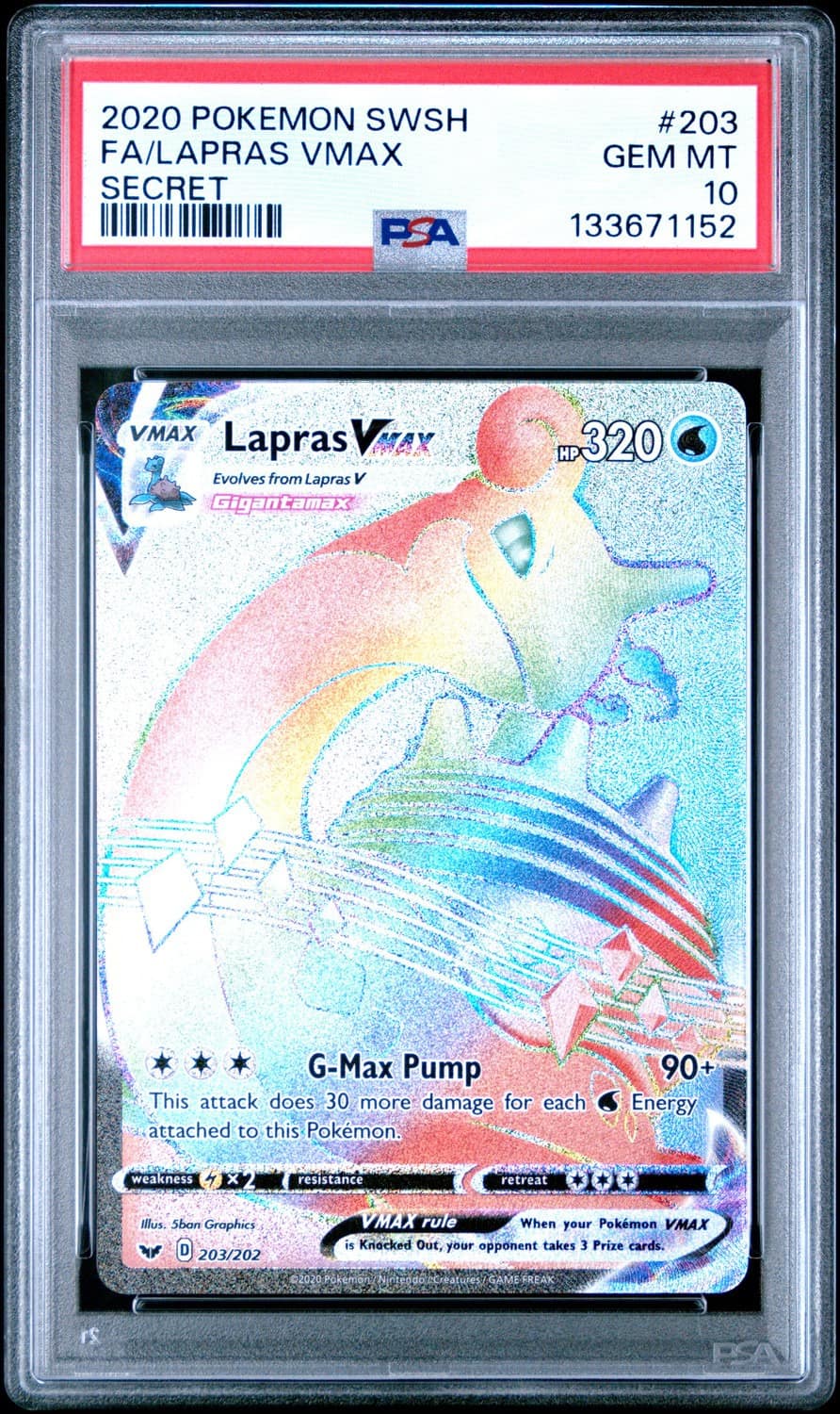 Lapras Vmax