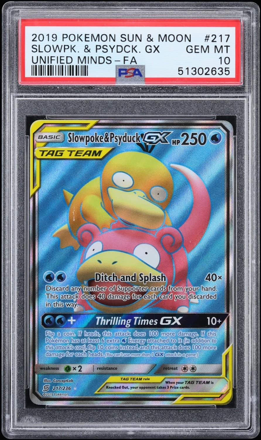 Slowpoke & Psyduck Gx