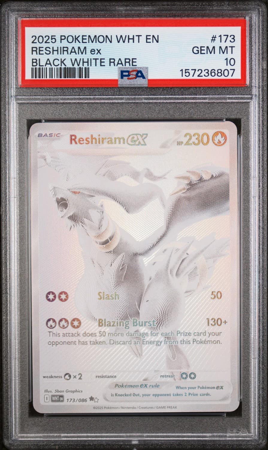 Reshiram Ex
