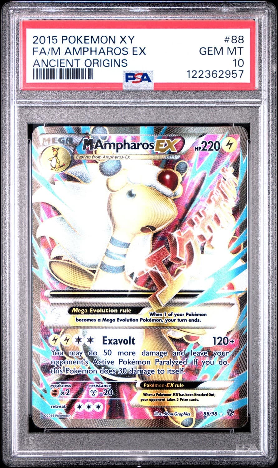 M Ampharos Ex