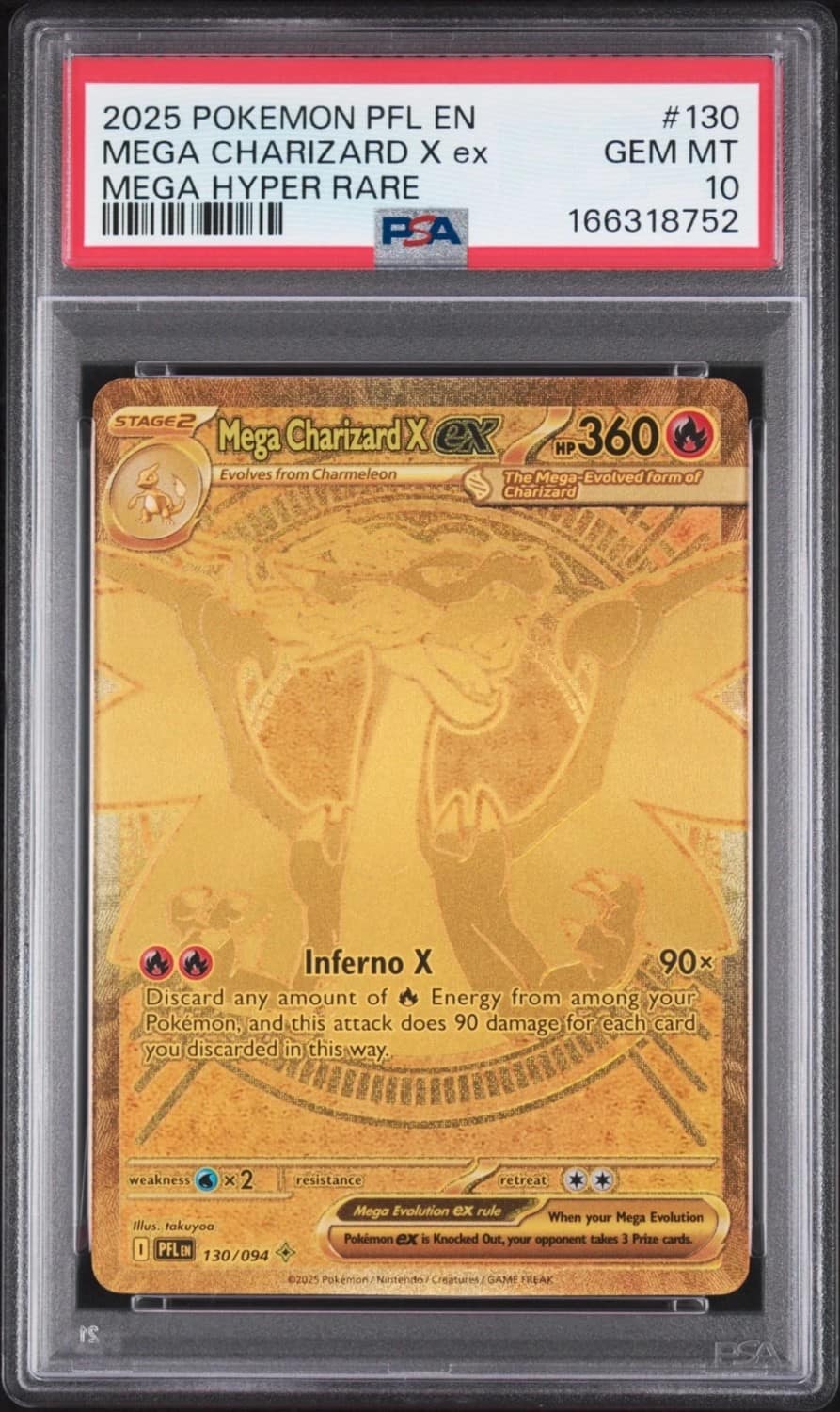 Mega Charizard X Ex