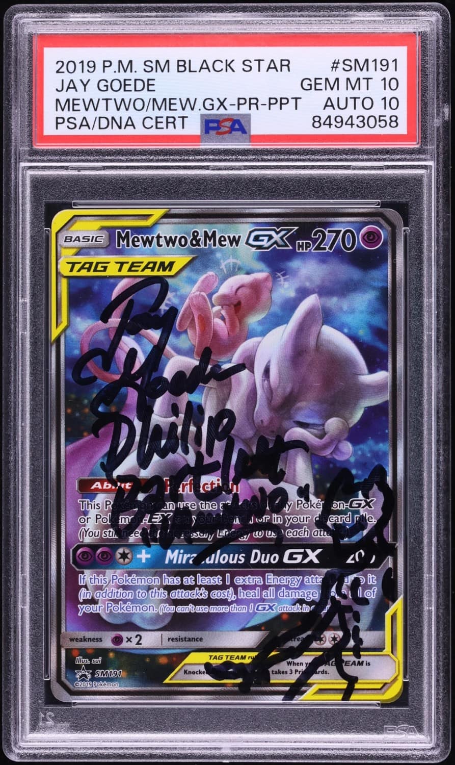 Mewtwo & Mew Gx
