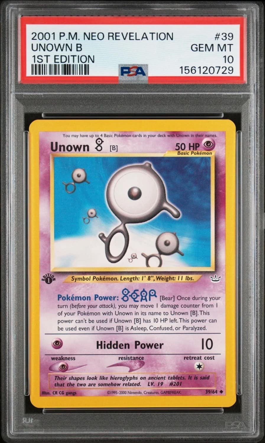 Unown B