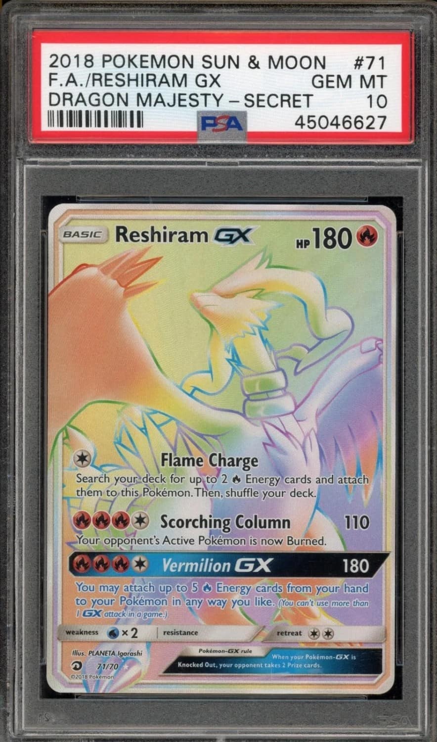 Reshiram Gx