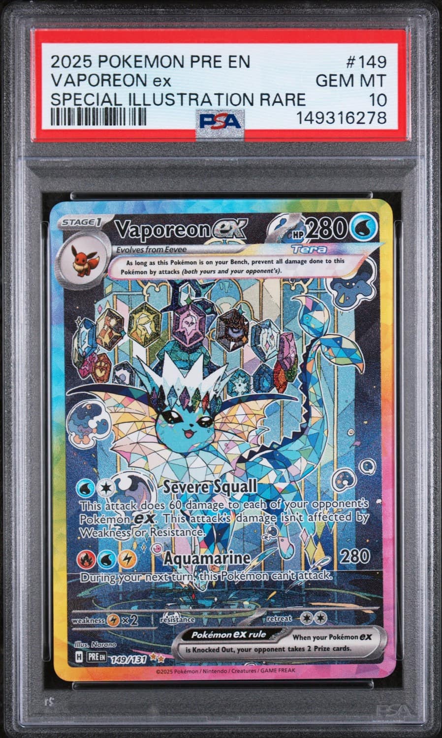 Vaporeon Ex
