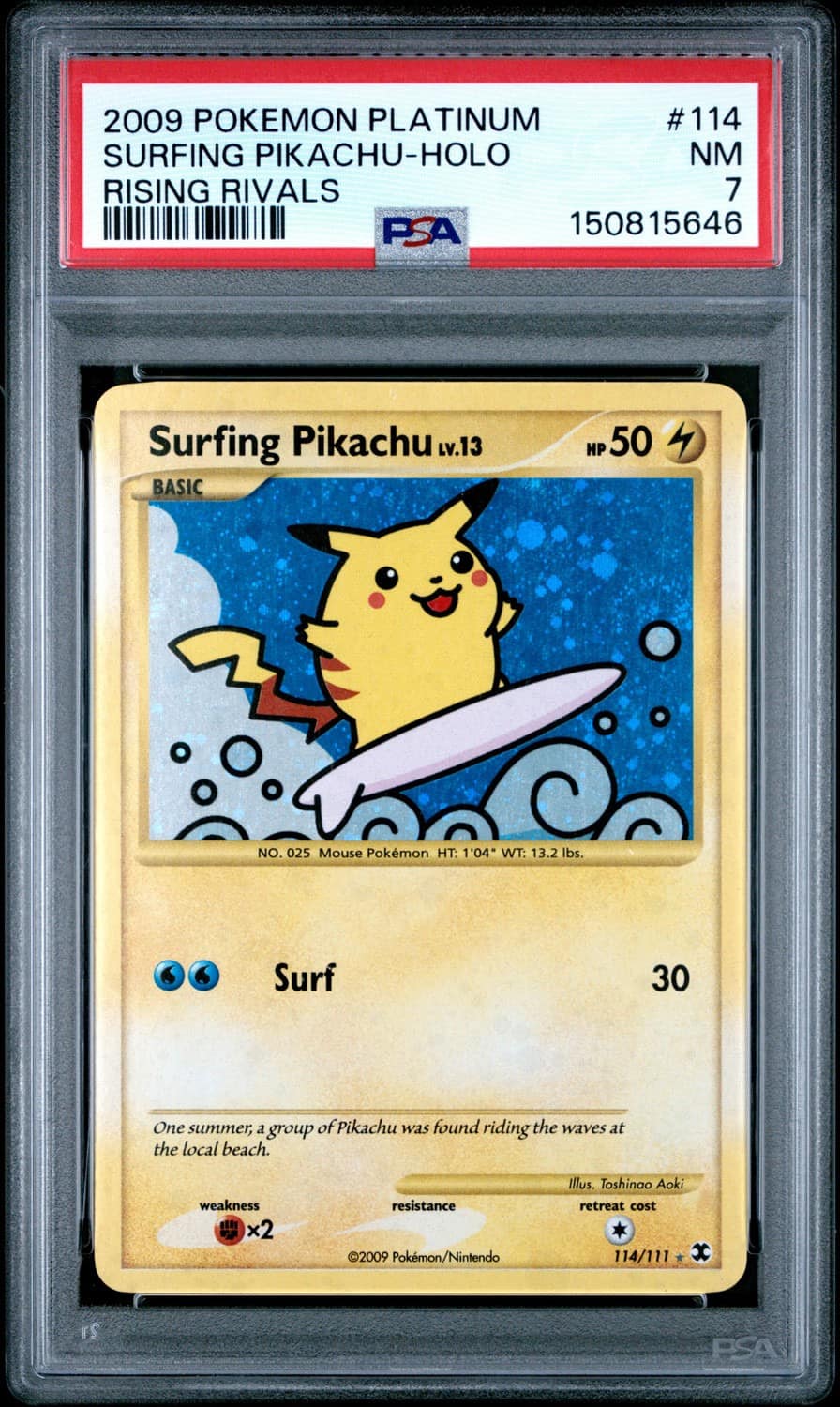 Surfing Pikachu