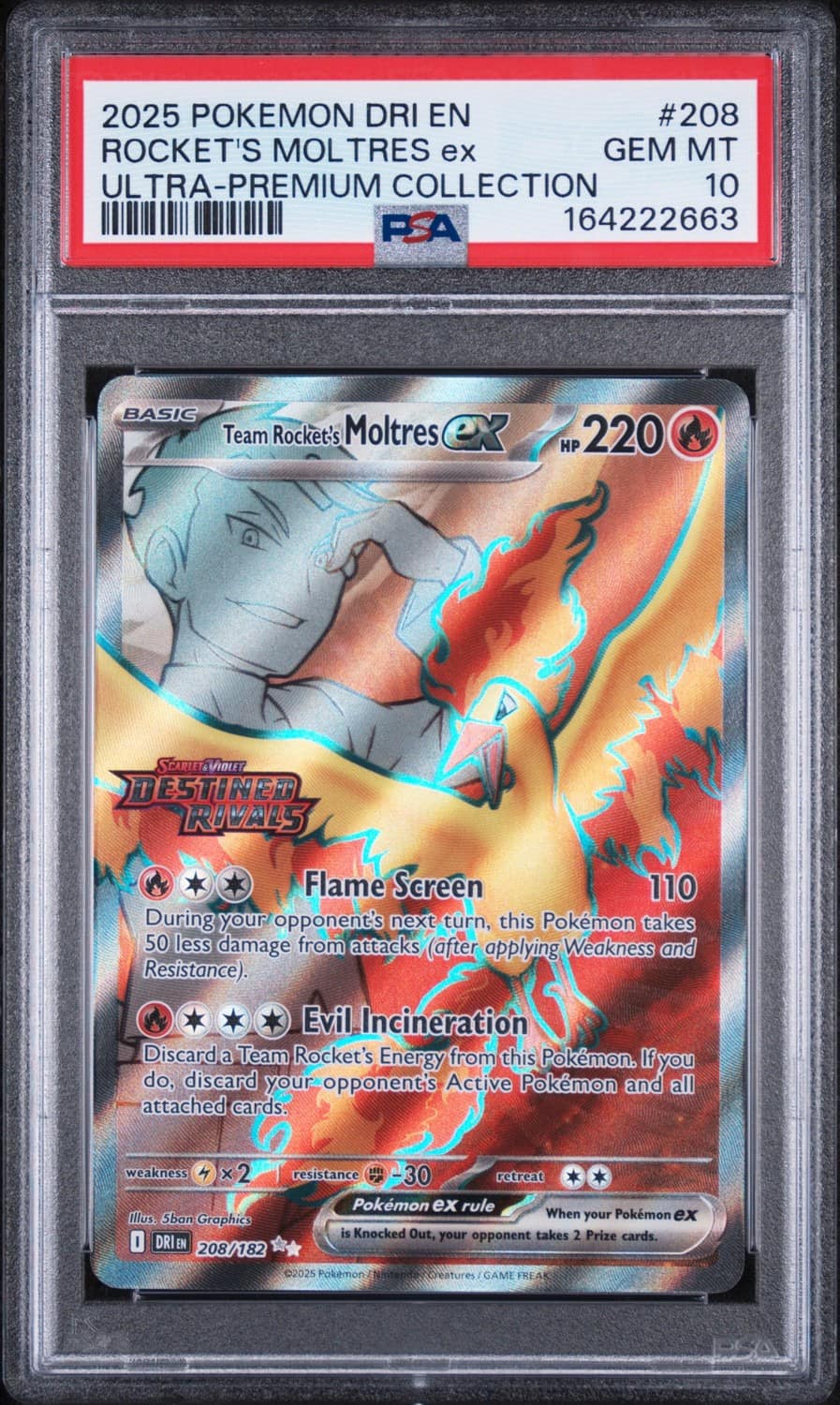 Rocket'S Moltres Ex