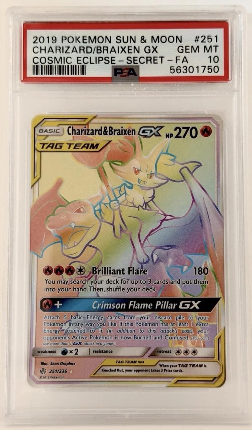 Charizard/braixen Gx