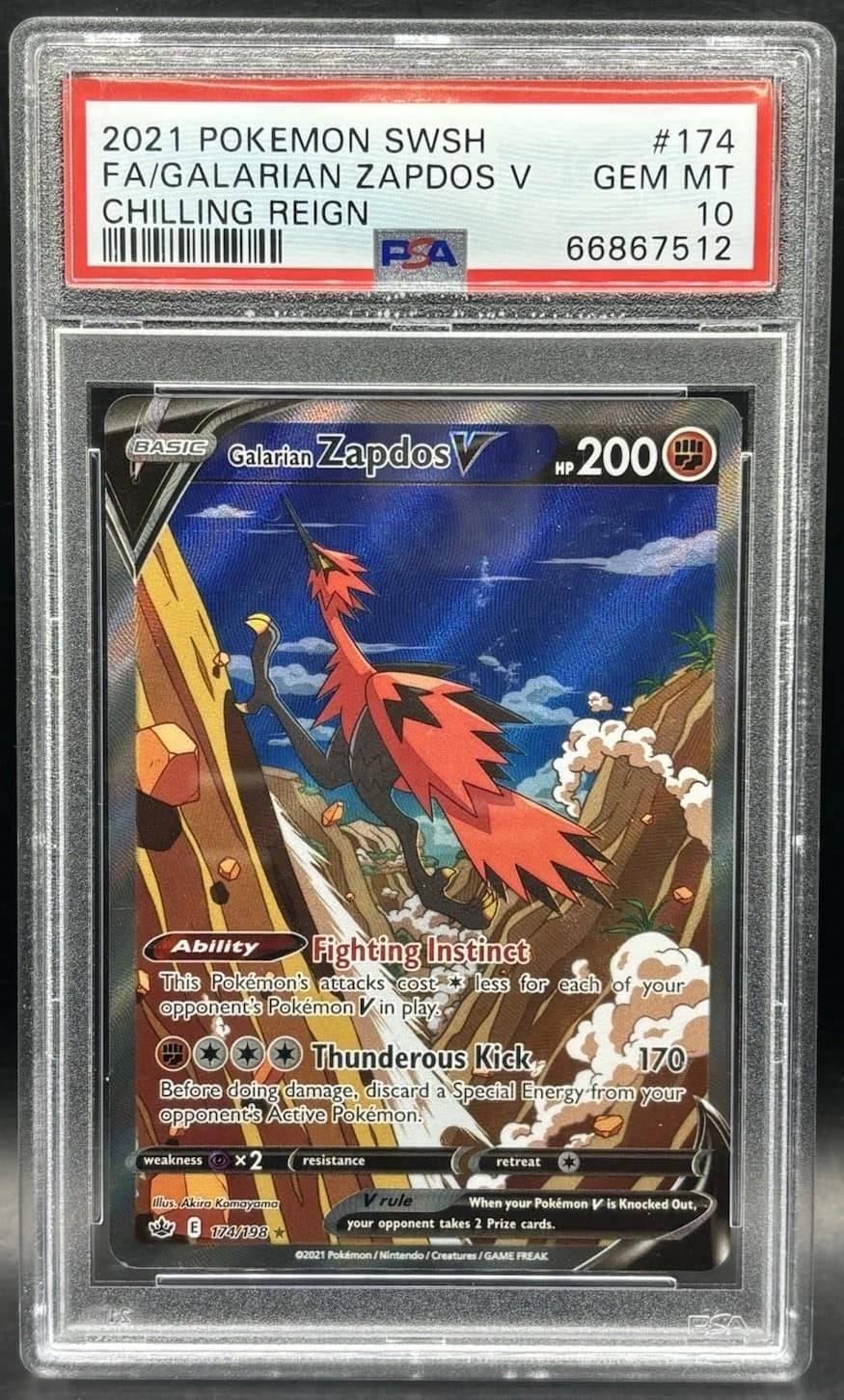Galarian Zapdos V