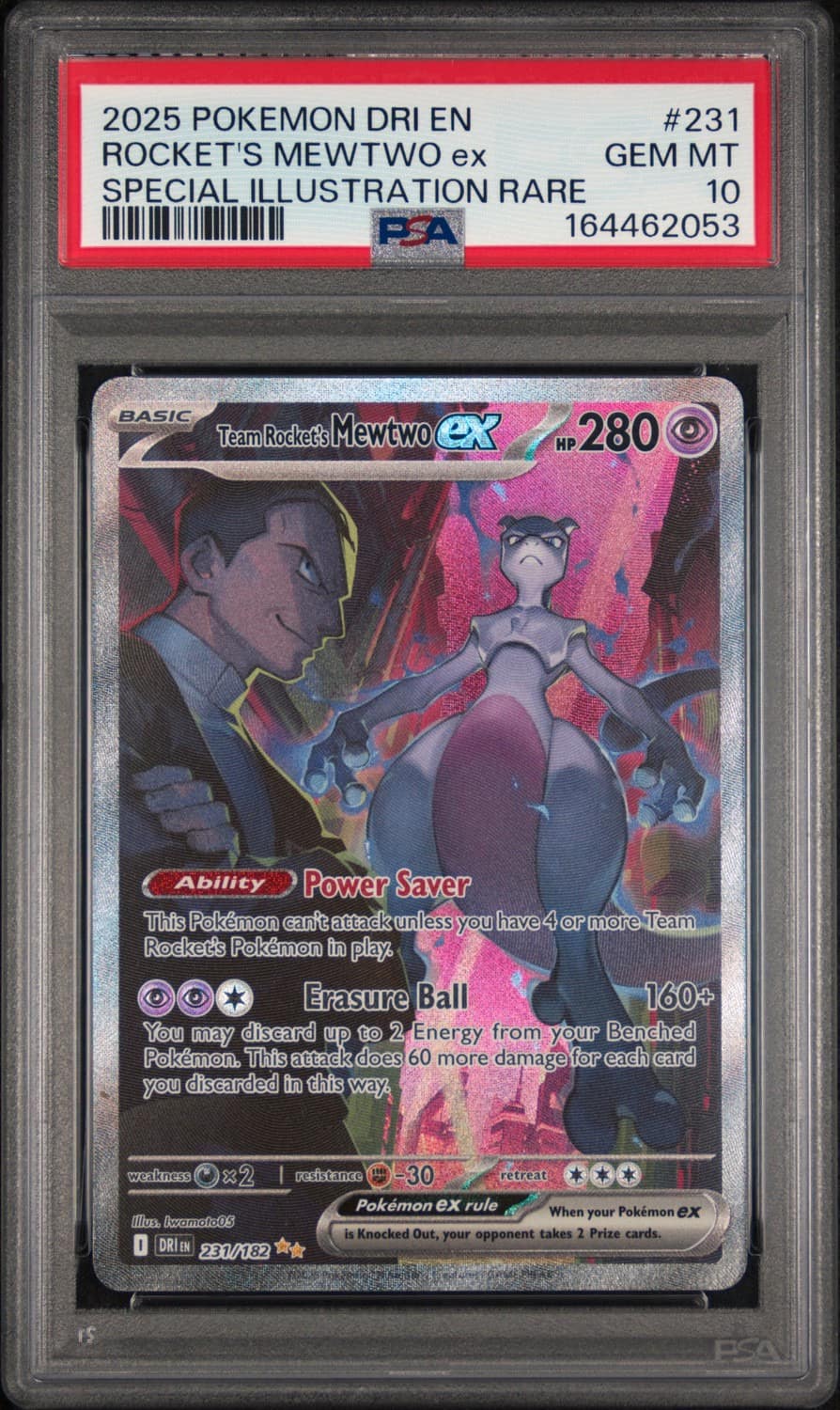 Rocket'S Mewtwo Ex