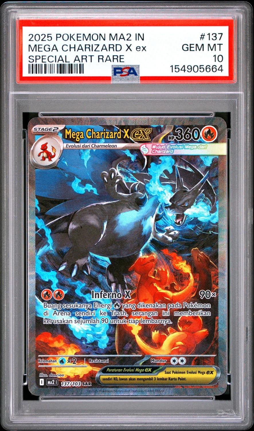 Mega Charizard X Ex