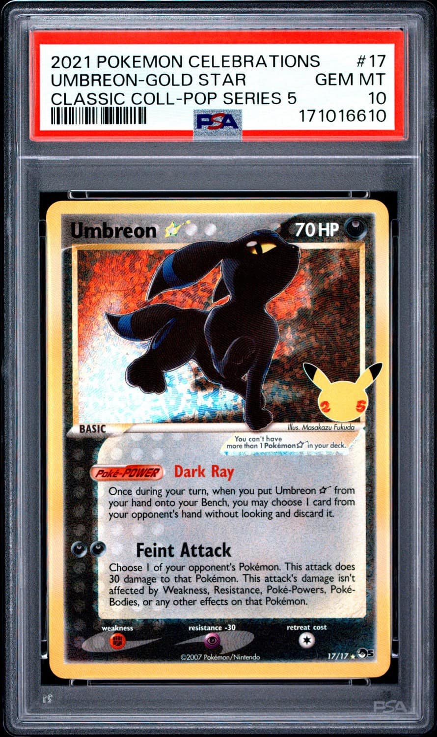 Umbreon-Gold Star