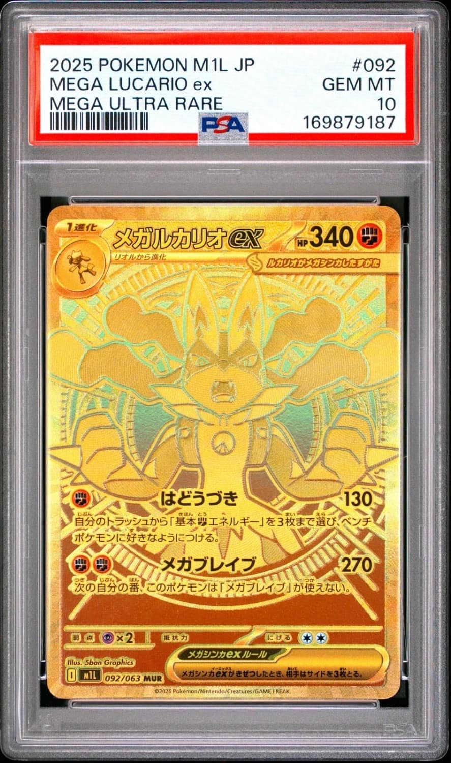 Mega Lucario Ex