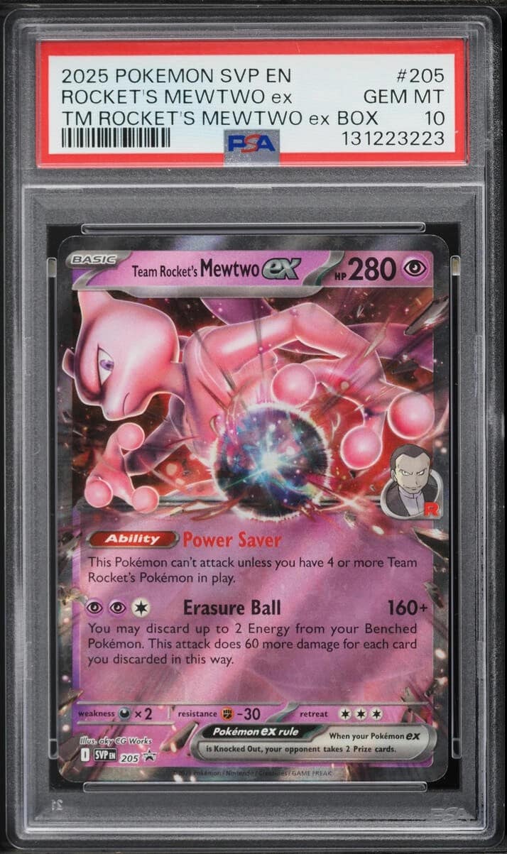 Rocket'S Mewtwo Ex