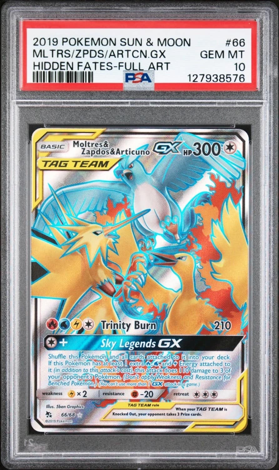 Moltres & Zapdos & Articuno Gx