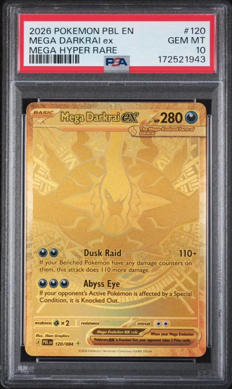 Mega Darkrai Ex