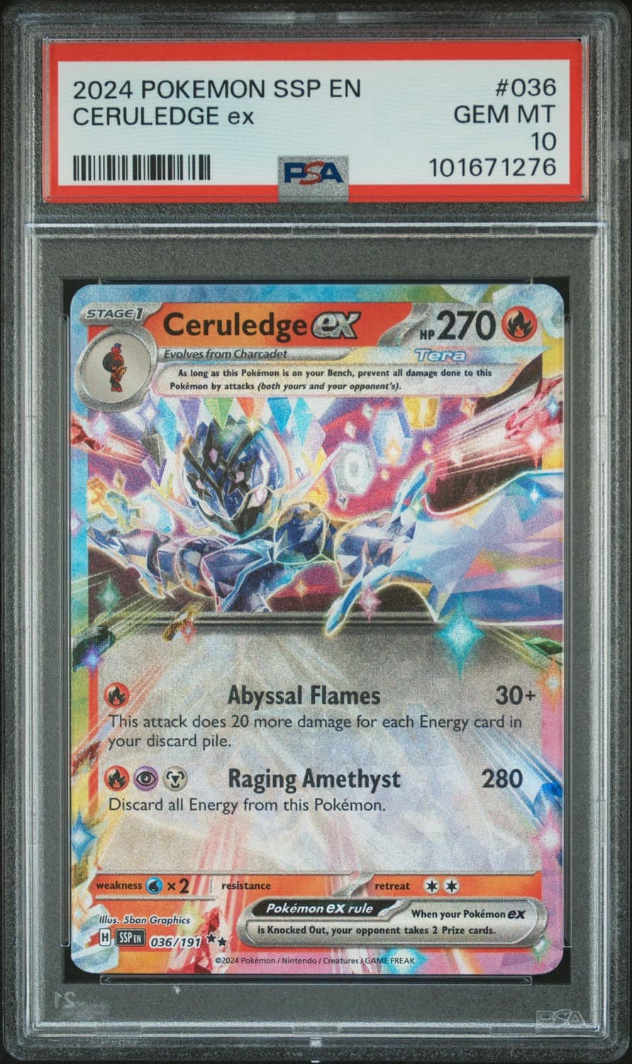 Ceruledge Ex