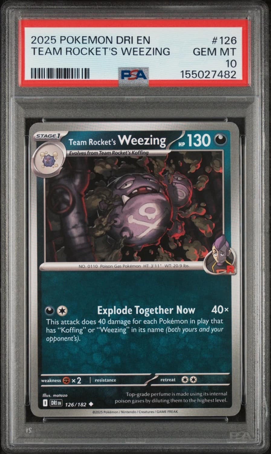 Team Rocket'S Weezing