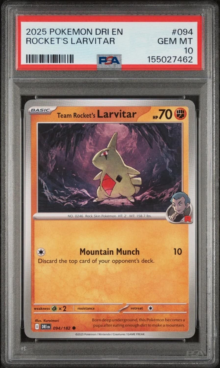 Rocket'S Larvitar