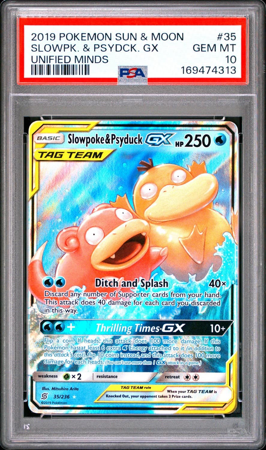 Slowpoke & Psyduck Gx