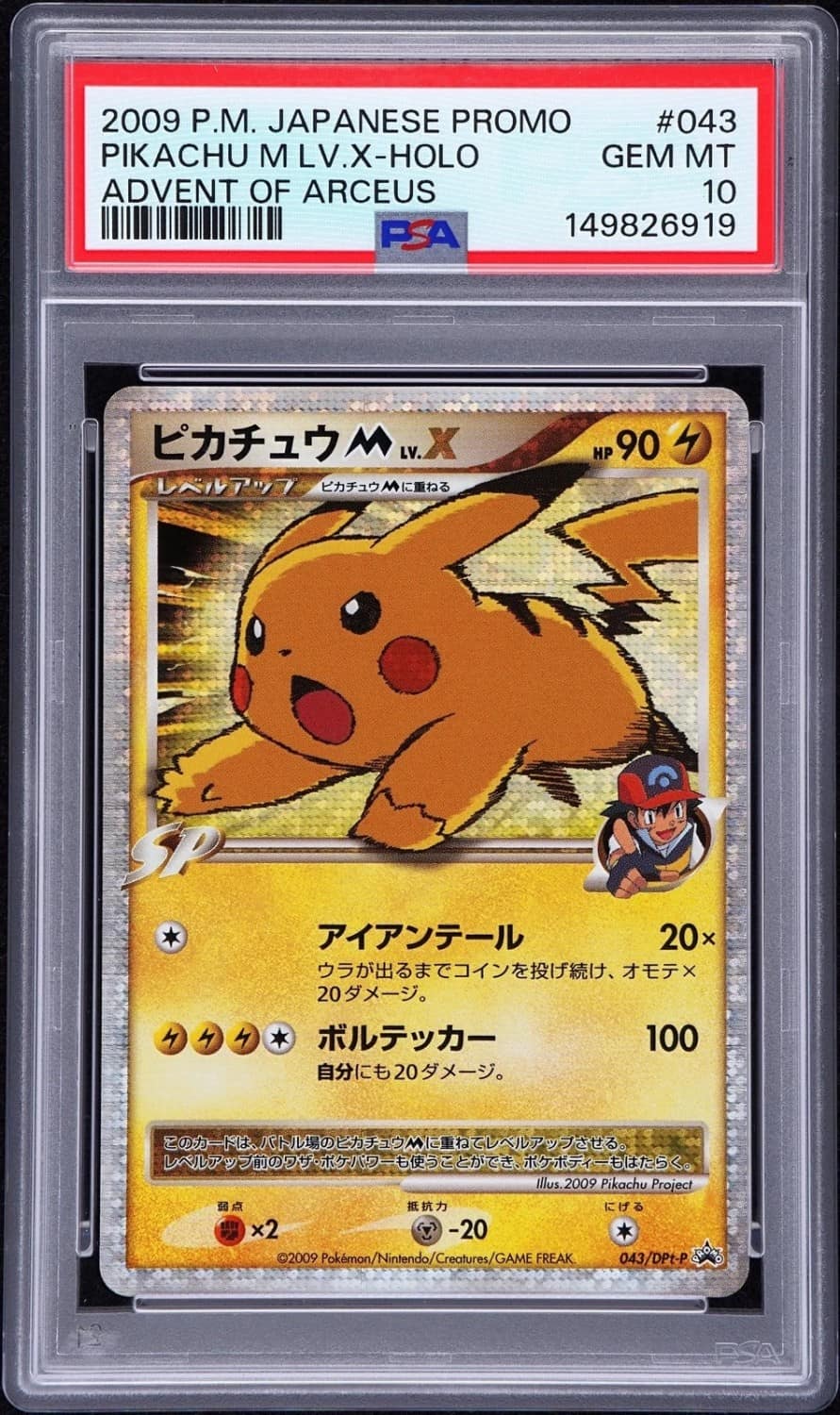 Pikachu M Lv X