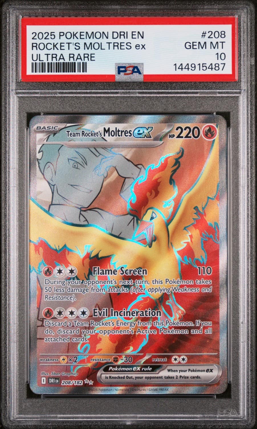Rocket'S Moltres Ex