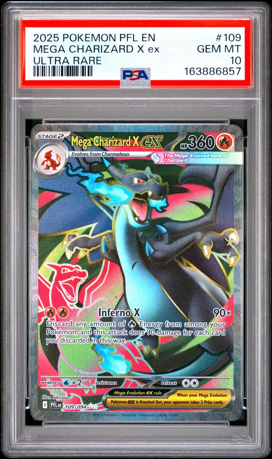 Mega Charizard X Ex