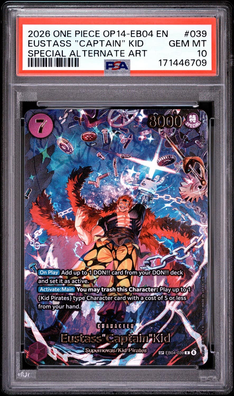 Eustass "captain" Kid