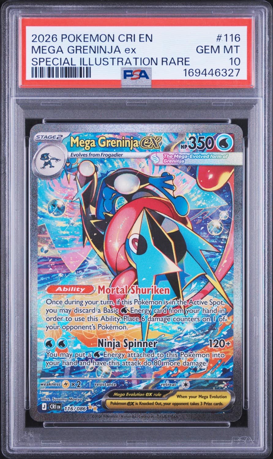 Mega Greninja Ex