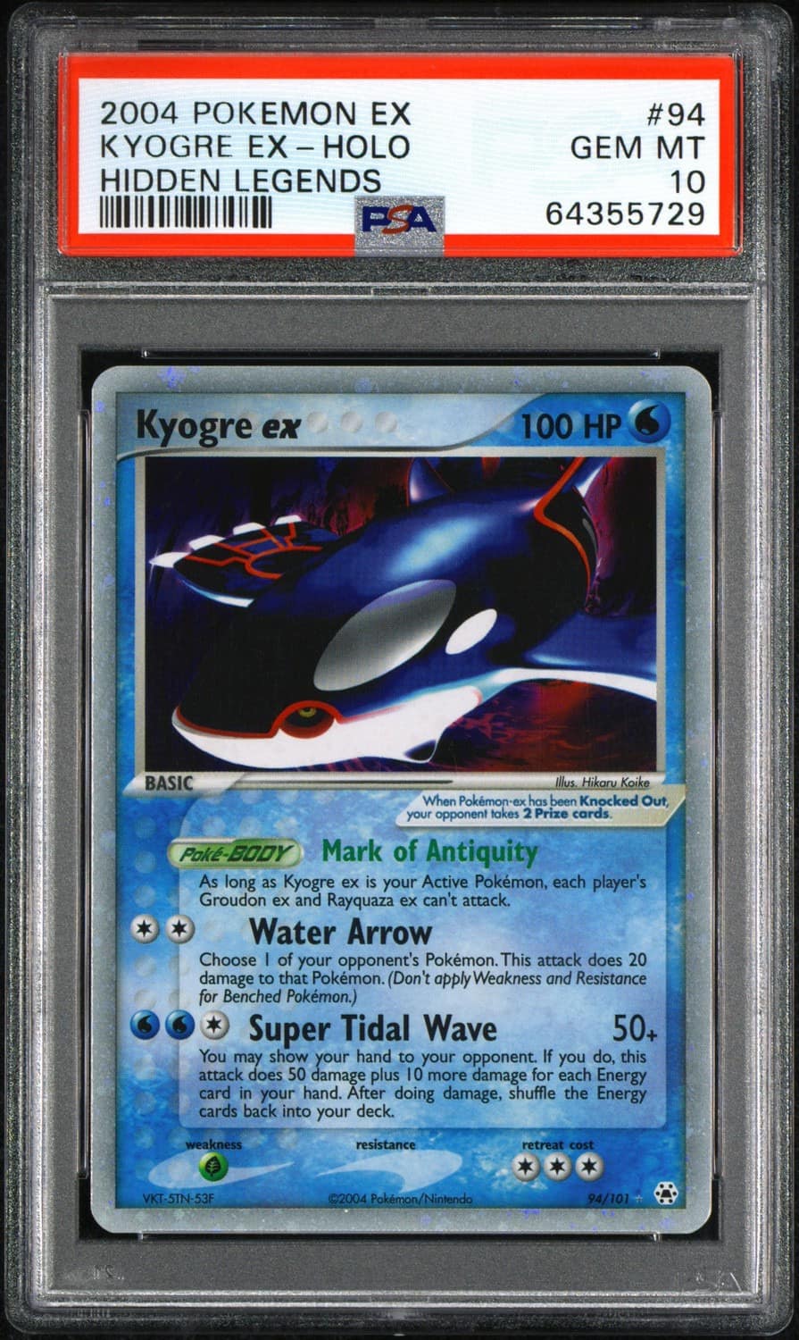 Kyogre Ex