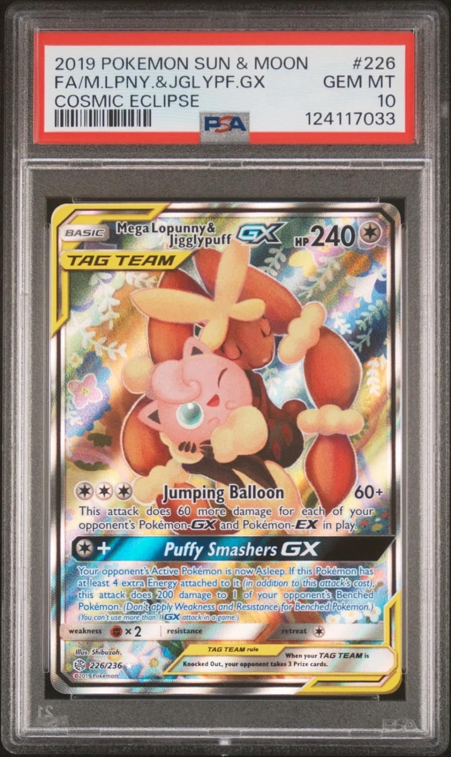 Mega Lopunny & Jigglypuff Gx
