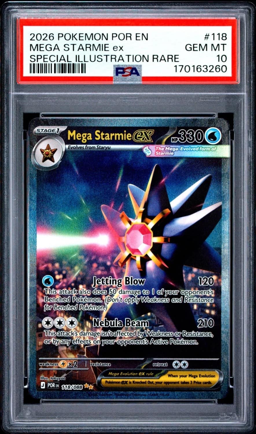 Mega Starmie Ex
