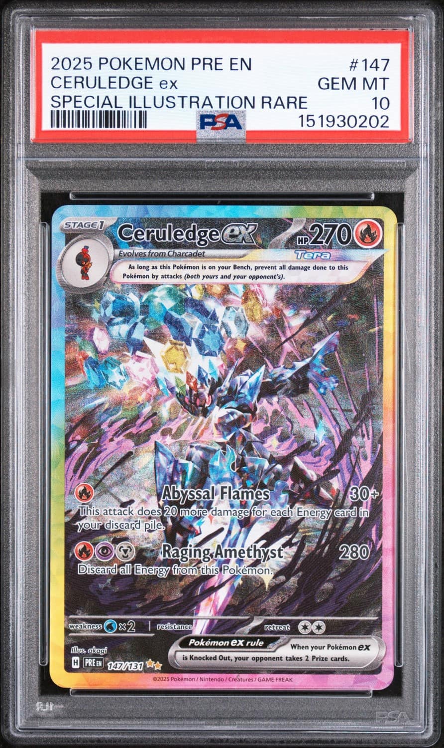 Ceruledge Ex