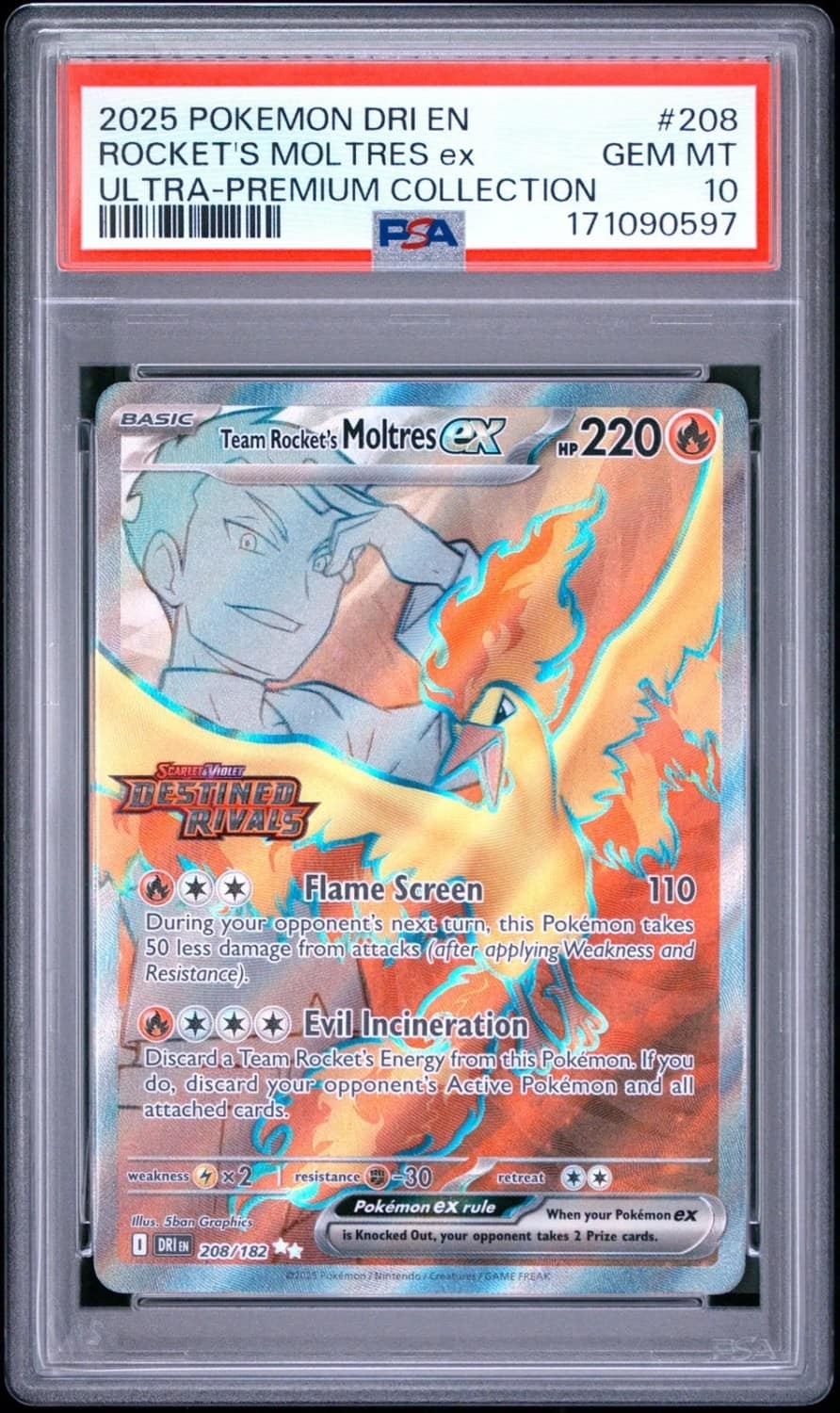 Rocket'S Moltres Ex