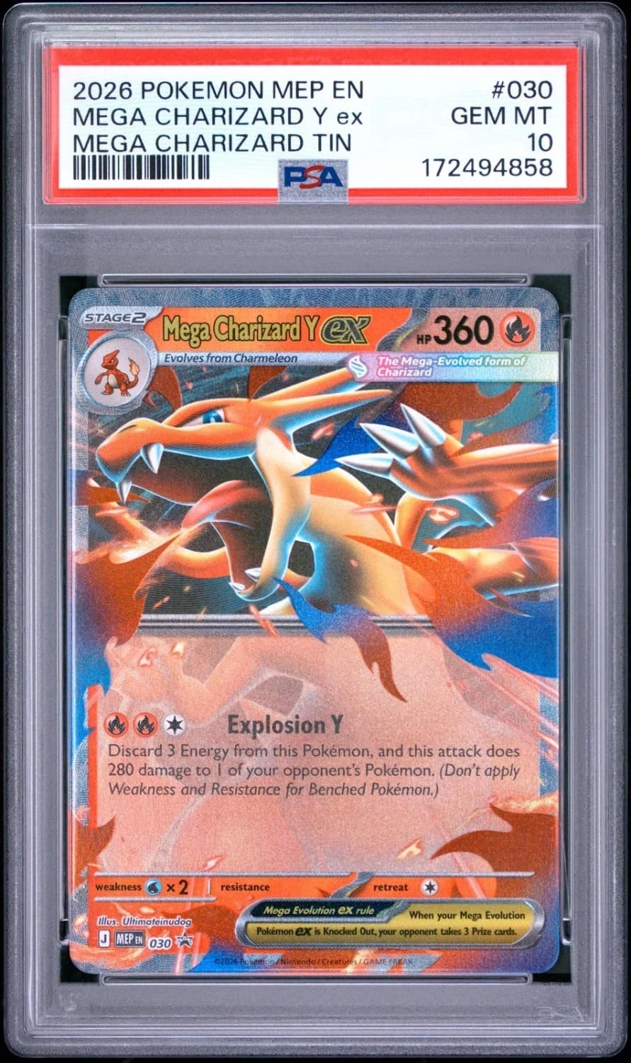 Mega Charizard Y Ex