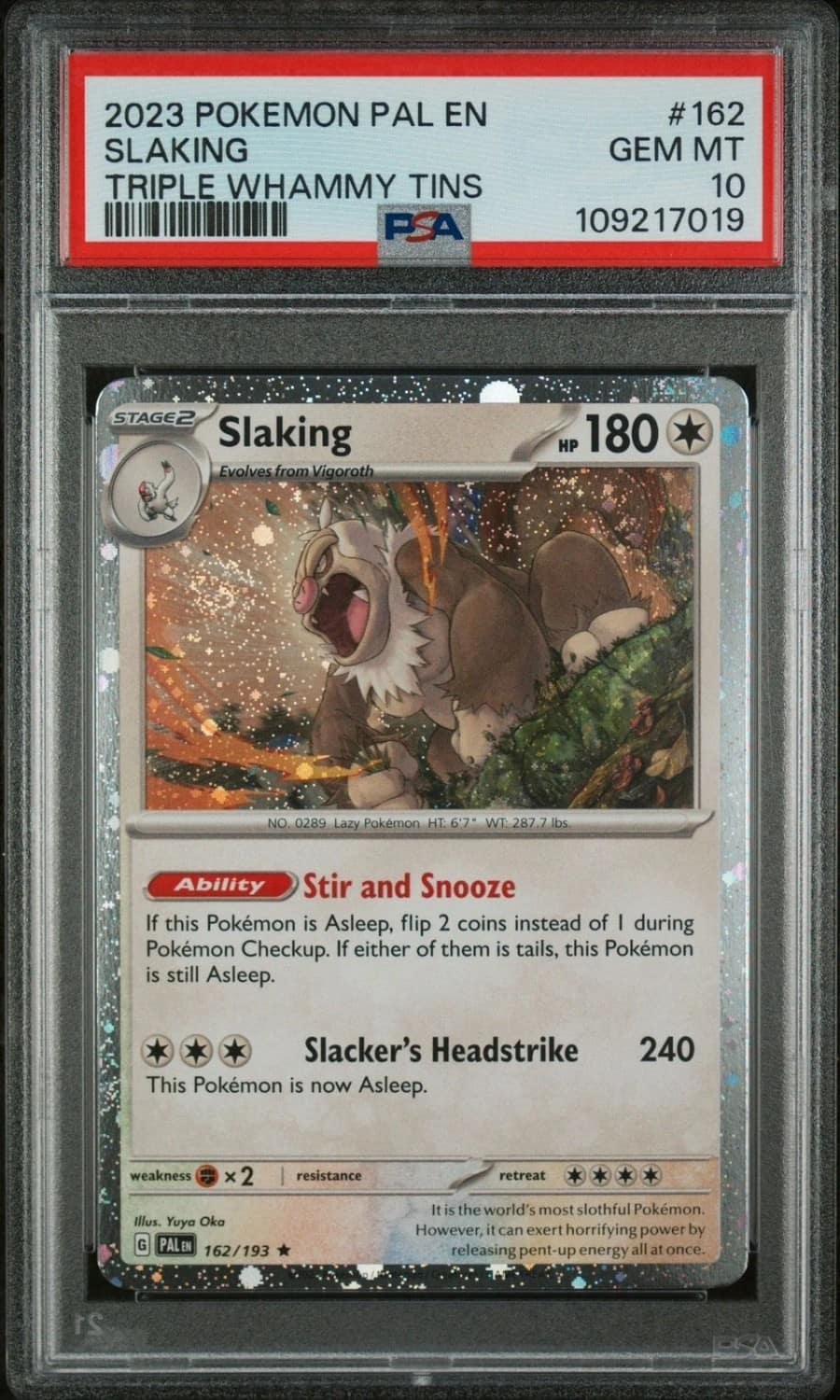 Slaking
