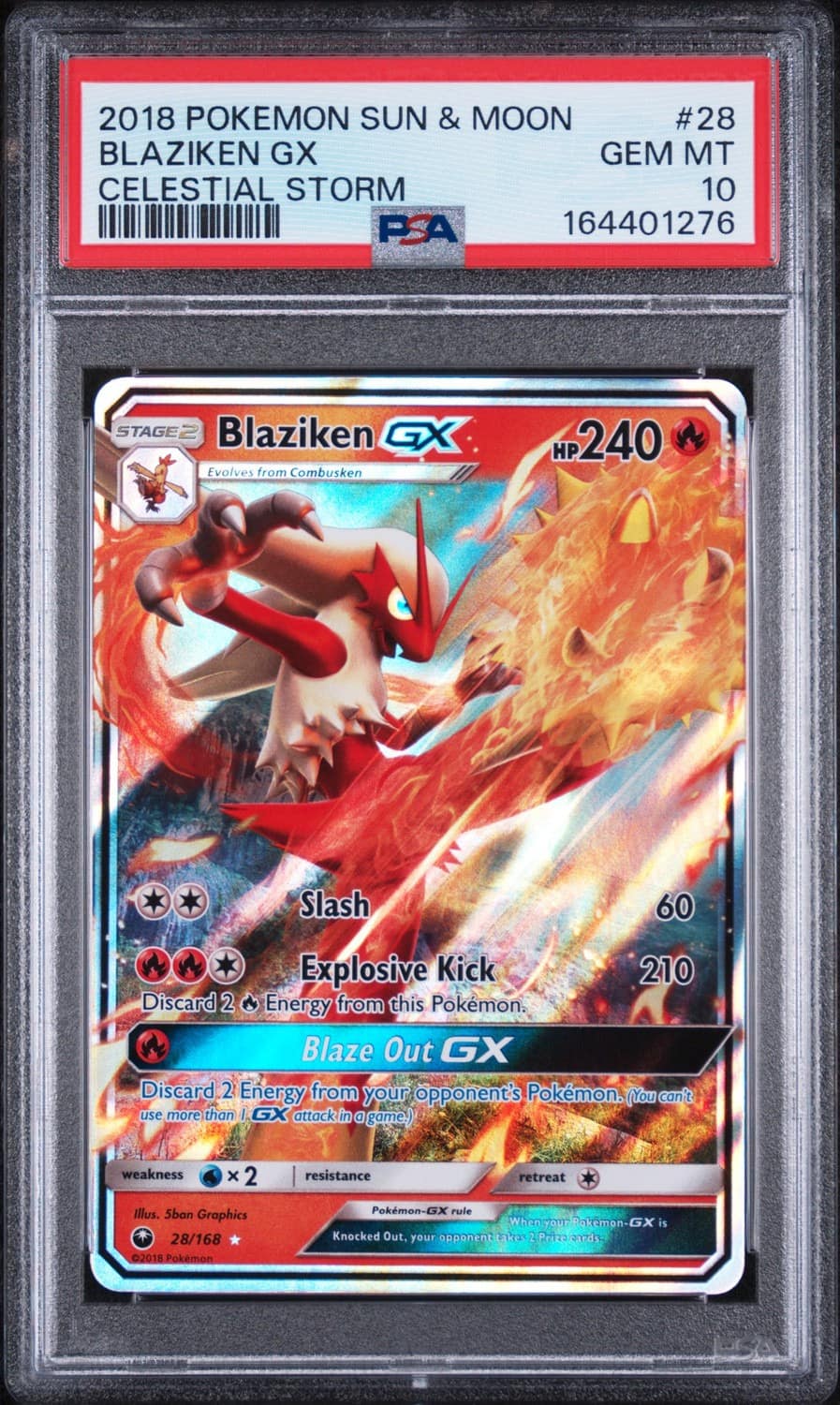 Blaziken Gx
