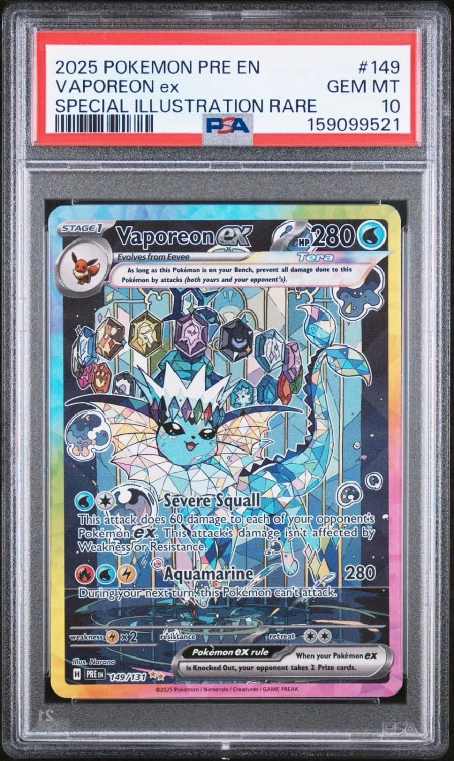 Vaporeon Ex